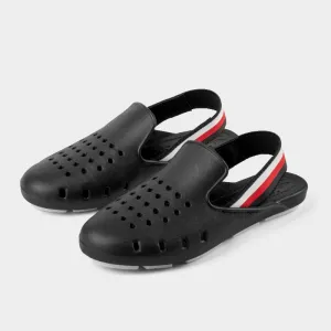 Slingers Black Colorblock Slingback Water Shoe