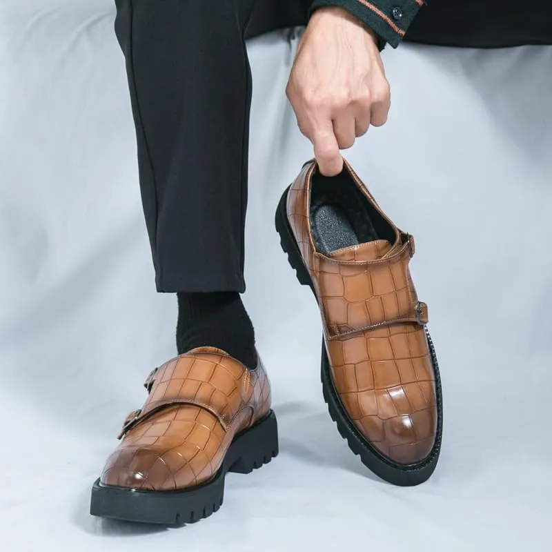 Slip On Men's Dress Shoes Italian Fashion Oxford Shoes for Men Formal Leather Shoes for Man Loafers Classic Business Dress Men Shoes