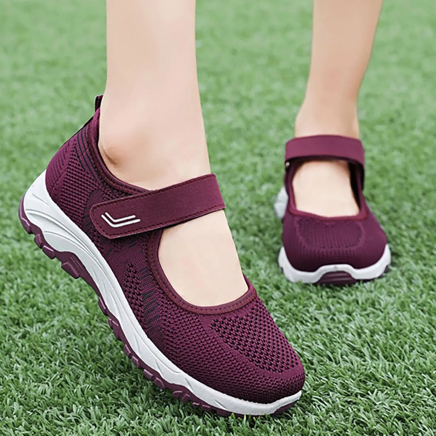 Slip On Shoes Women Dress Sneakers Men Wide Width Loafers for Women Dressy Casual Round Head Christmas Loafers Women Comfortable & Lightweight