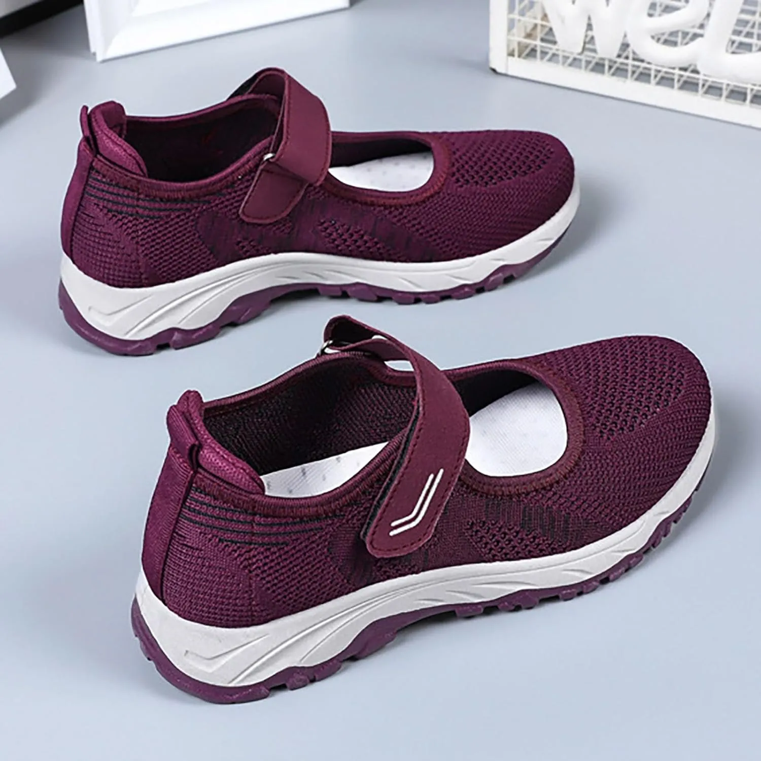 Slip On Shoes Women Dress Sneakers Men Wide Width Loafers for Women Dressy Casual Round Head Christmas Loafers Women Comfortable & Lightweight