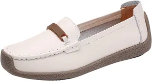 Slip On Women Comfort Walking Flat Loafers Casual Shoes Driving Loafers Walking Business Casual Dress Shoes for