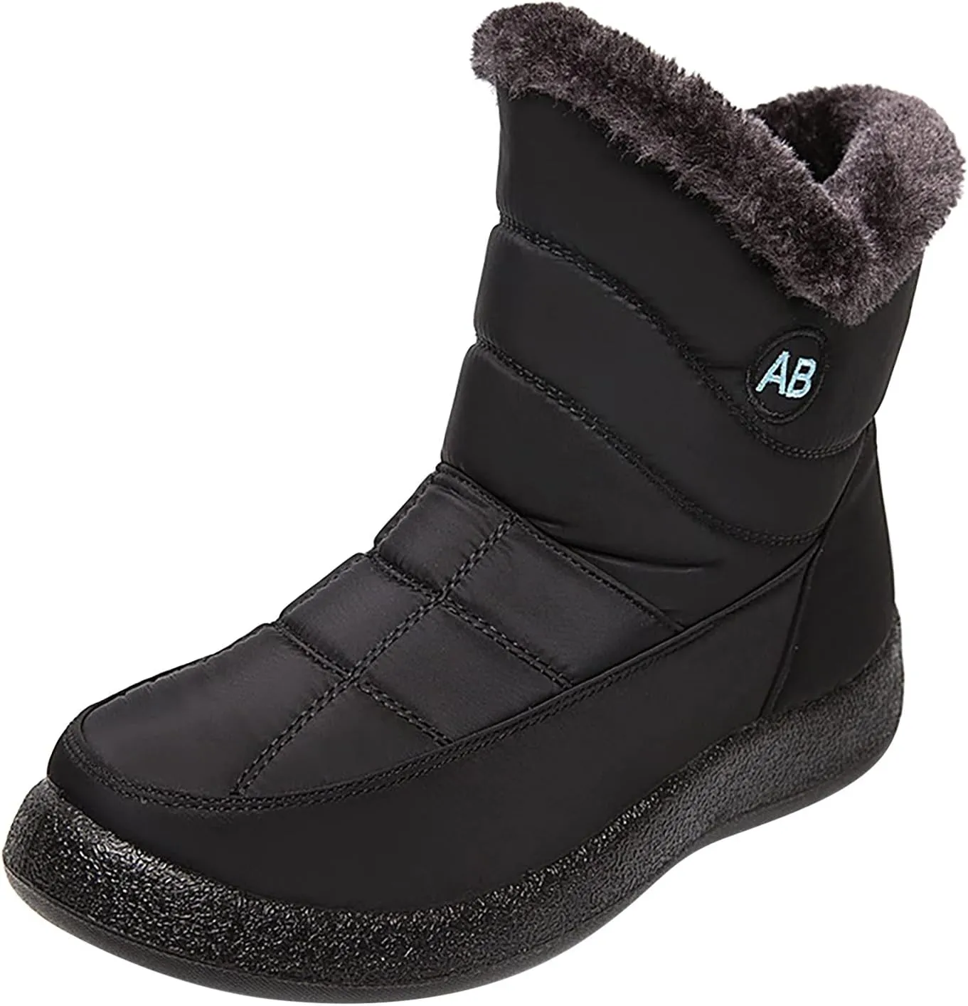 Snow Boots for Women Waterproof Slip On Warm Boots for Ladies Snow Boots Womens Winter Ankle Boots Ladies Womens Snow Boot Ankle Boots for Women Knee High Snow Booties Men
