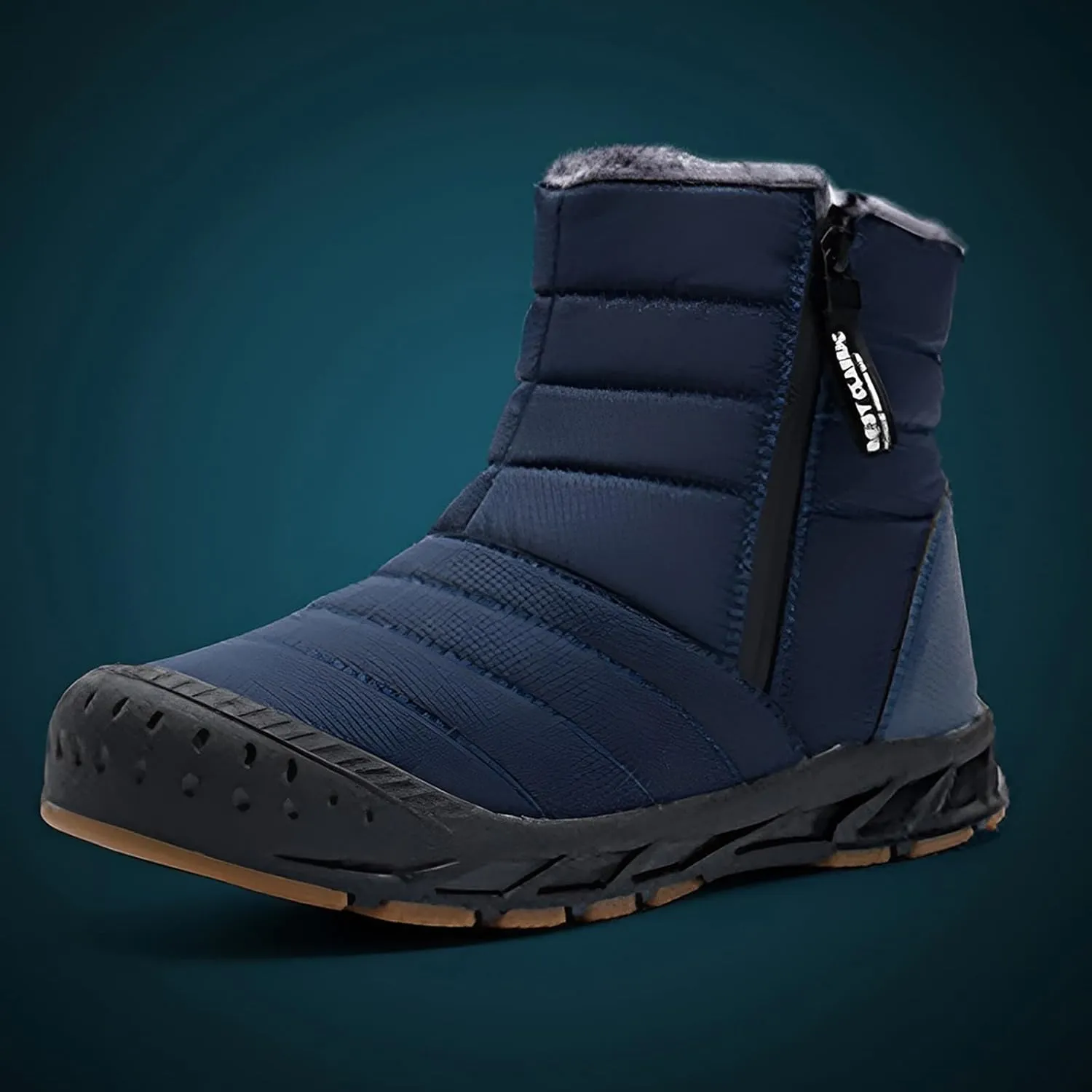 Snow Winter Boots for Women Waterproof Woman Ankle Fur Lined Booties Slip On Warn Insulated Boot WaterProof No-Slip Hiking
