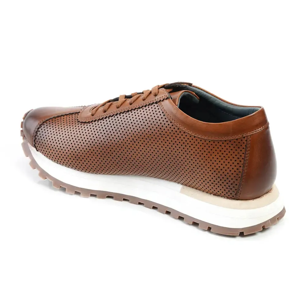 Sol Full Grain Men's Joggers Crust Cognac