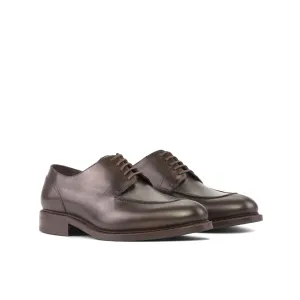 Split Toe Derby in Dark Brown Box Calf