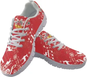 Sports Shoes for Women Lightweight Mesh Lace-up Shoes Athletic Shoes Running Shoes Gym Workout Sneakers