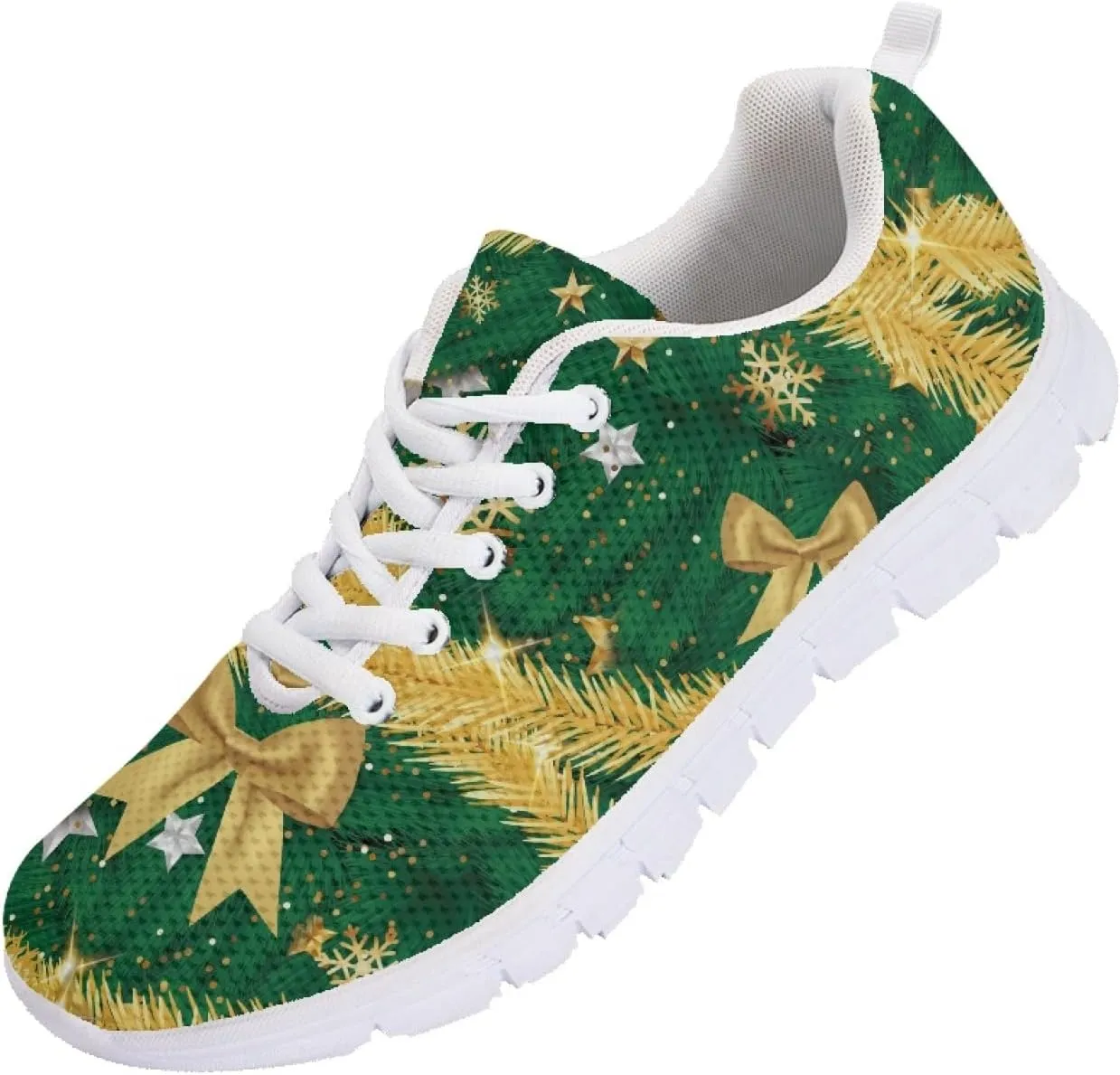Sports Shoes for Women Lightweight Mesh Lace-up Shoes Athletic Shoes Running Shoes Gym Workout Sneakers