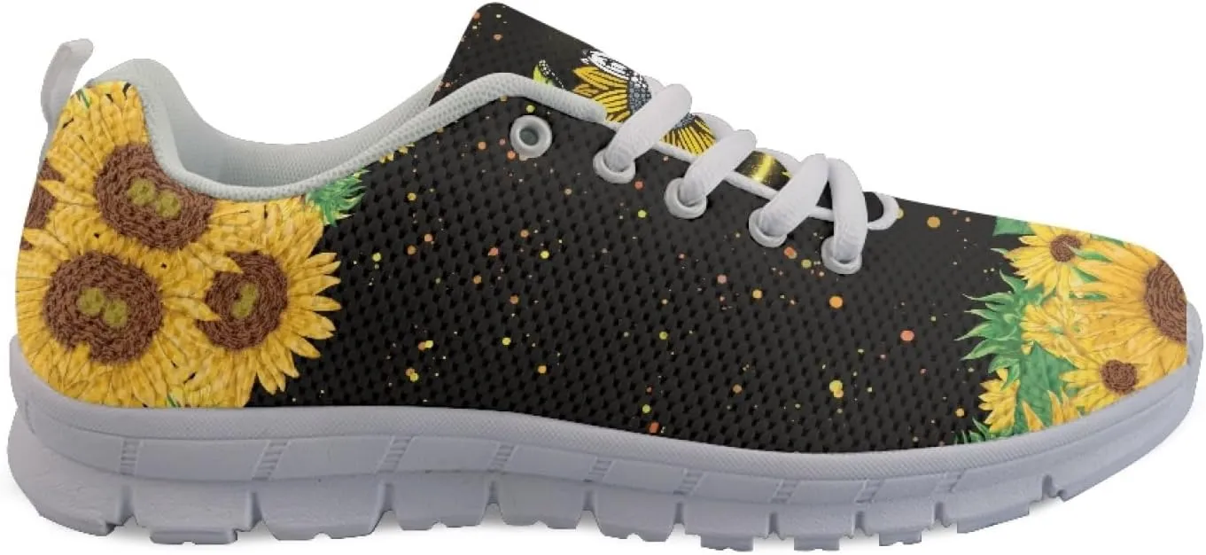 Sports Shoes for Women Lightweight Mesh Lace-up Shoes Athletic Shoes Running Shoes Gym Workout Sneakers