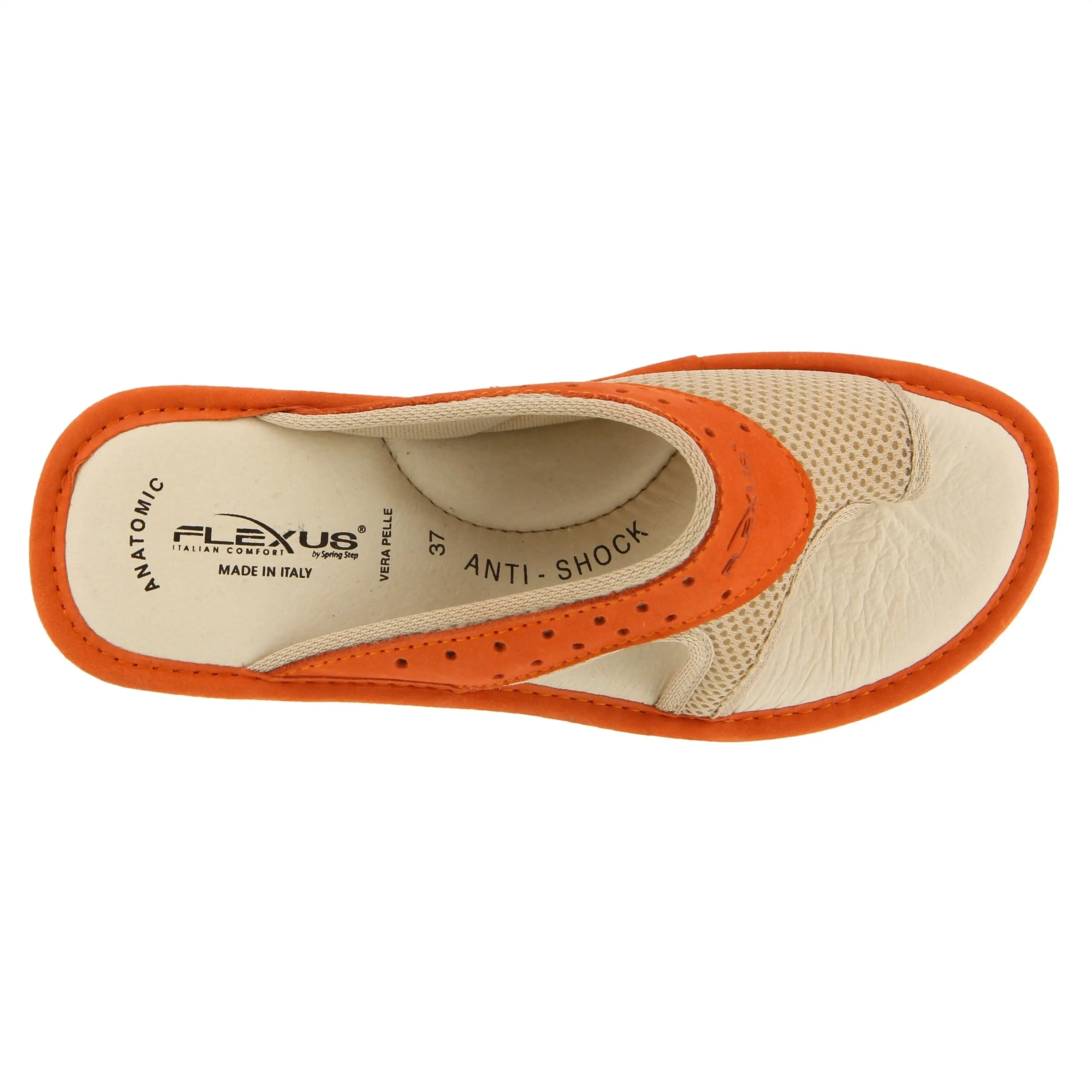 Spring Step Shoes  Flexus Pascalle Slide Sandal Women’s Nubuck Leather 1.5"