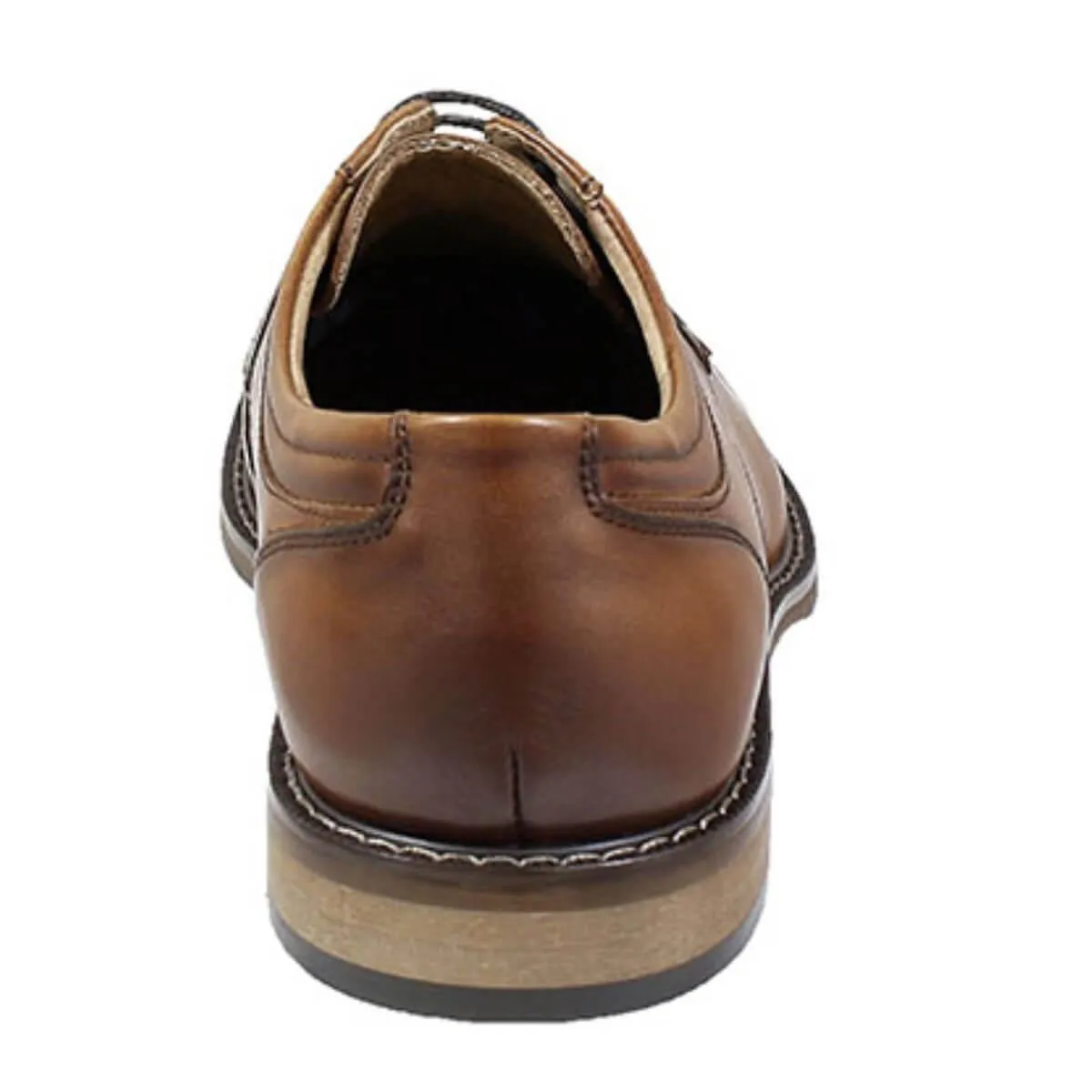 Stacy Adams Men's Oxford Shoe - Faulkner Plain Toe Cognac | 25305-221