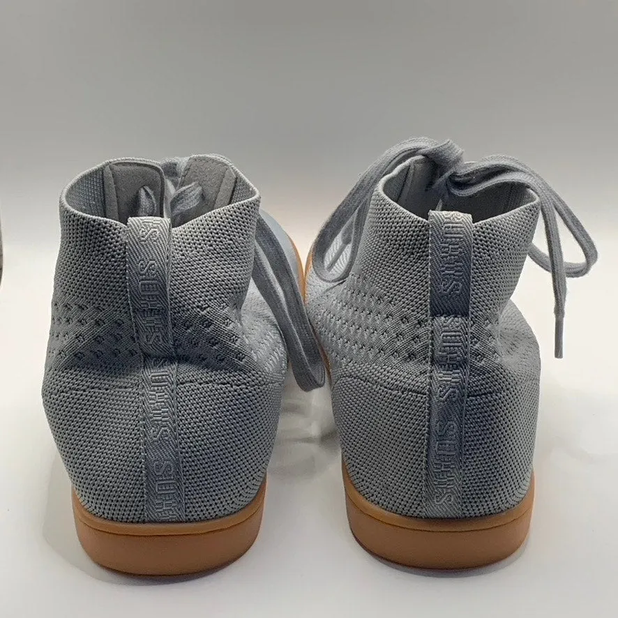 SUAVS Unisex Men's Slate Gray/Gum The Legacy High Top Knit Sneakers SZ 10