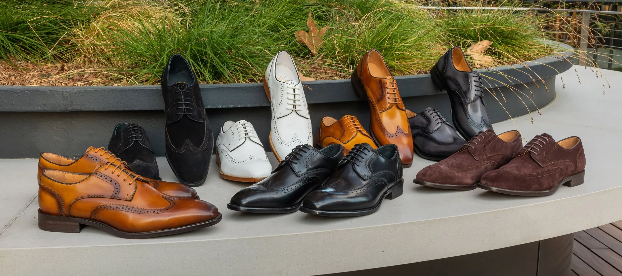 Suede Lace-Up Shoe Brown