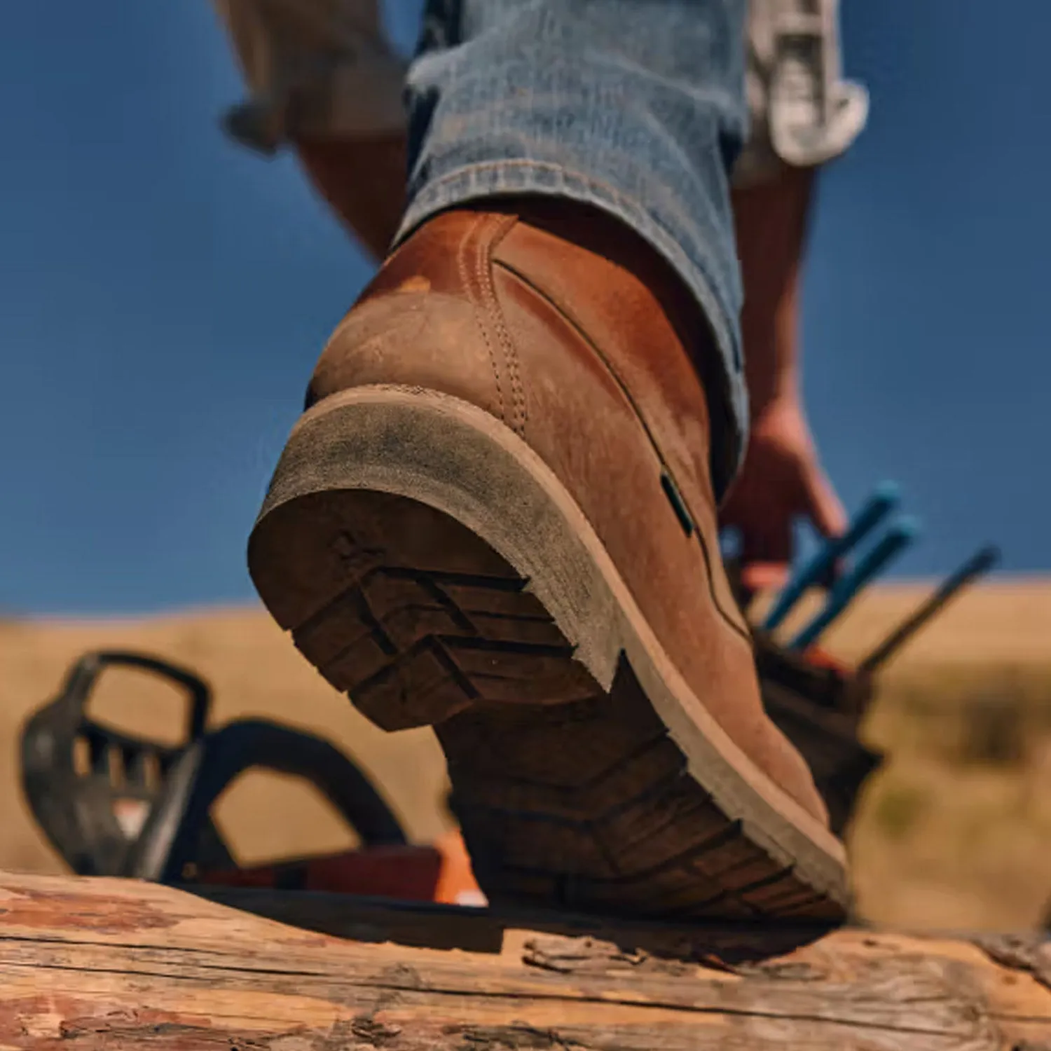 Tecovas Men's Rugged 6" Water Resistant Moc Toe Work Boot