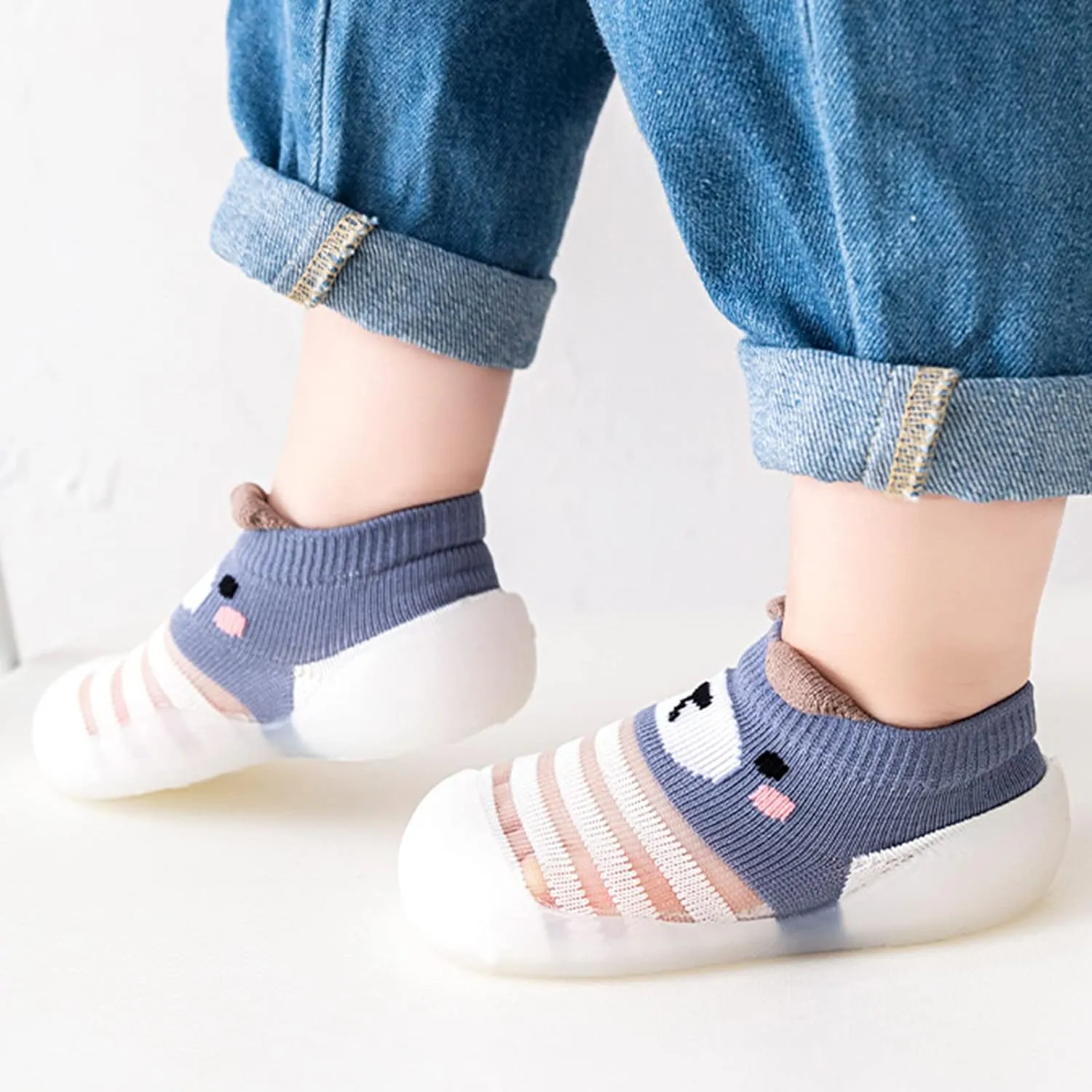Tennis Shoes Toddler Girls Infant Boys Girls Animal Prints Cartoon Socks Shoes Toddler Breathable Mesh The Floor Socks Non Slip Prewalker Shoes 4t Girls Dress Shoes