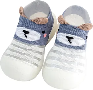 Tennis Shoes Toddler Girls Infant Boys Girls Animal Prints Cartoon Socks Shoes Toddler Breathable Mesh The Floor Socks Non Slip Prewalker Shoes 4t Girls Dress Shoes