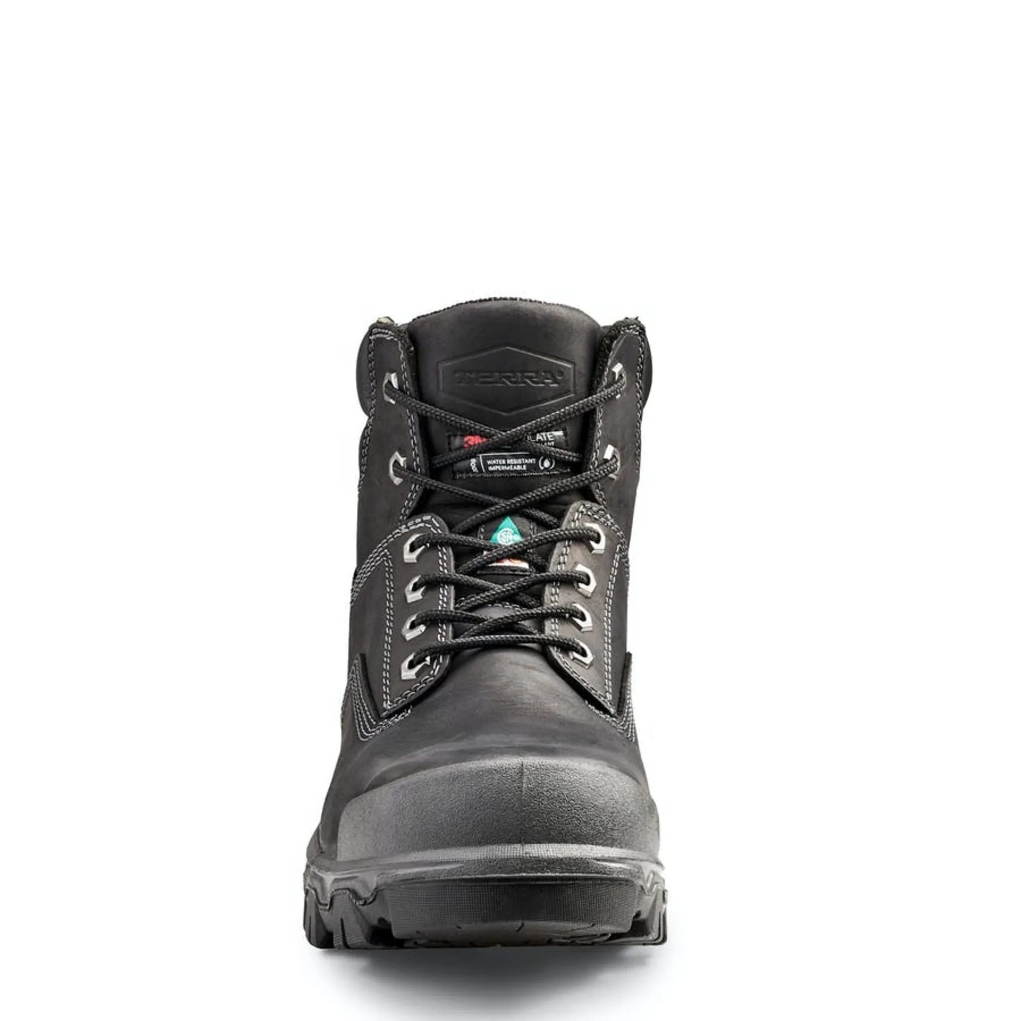 Terra Men's Safety Work Boots Sentry 2020 6" Leather Waterproof with KRYPTOE™ Safety Toe | Sizes 7-15