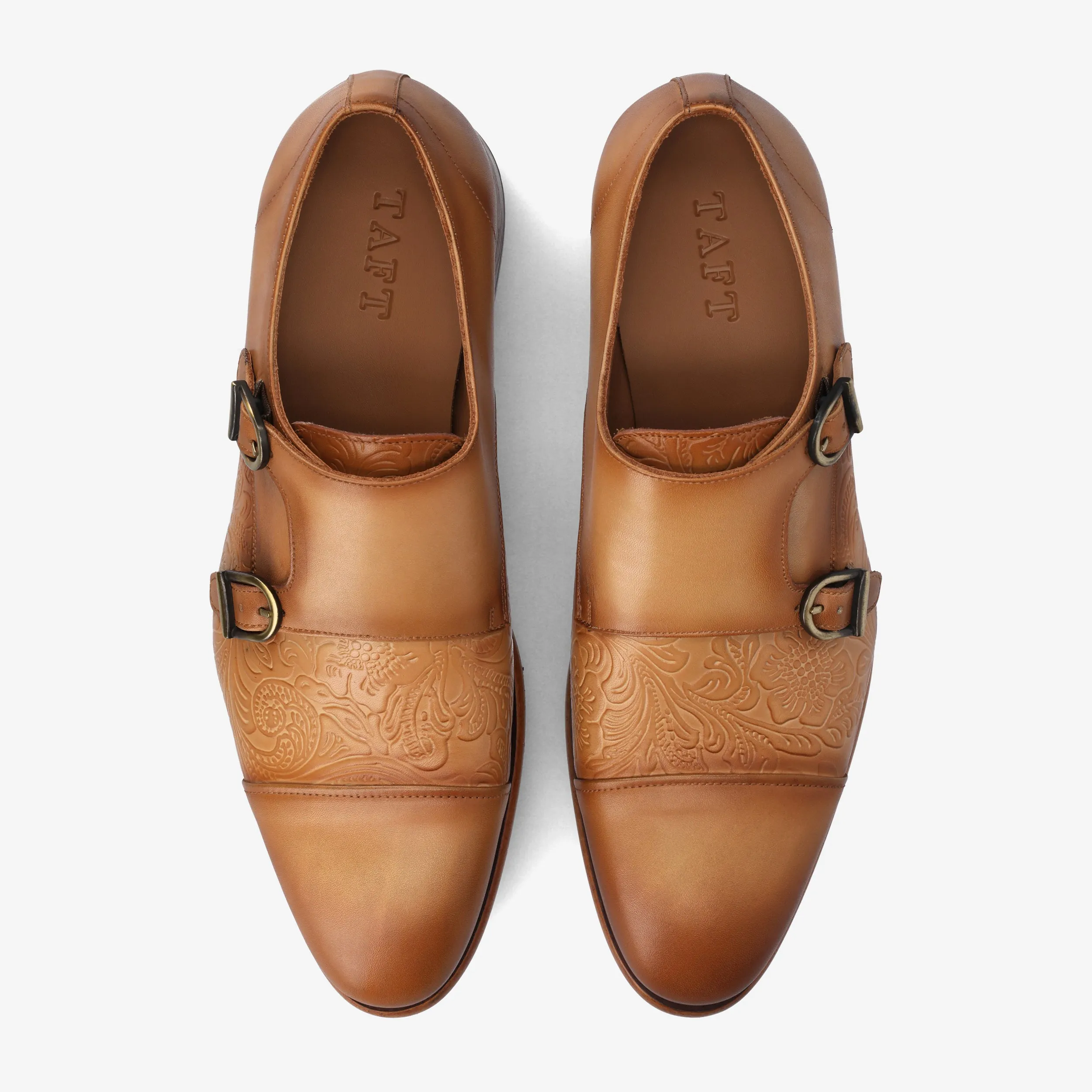 The Lucca Monk Shoe in Honey Floral