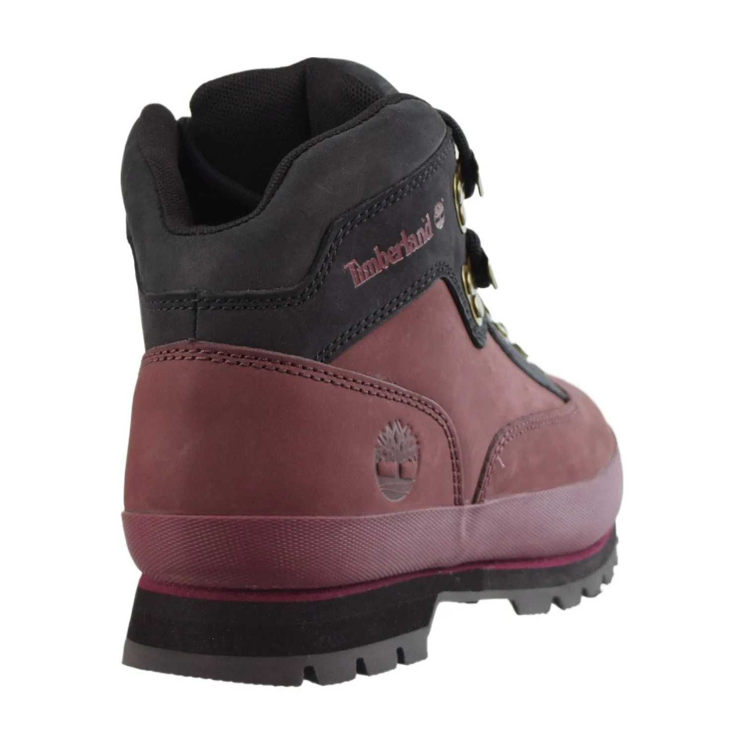 Timberland Euro Hiker Men's Boots Burgundy