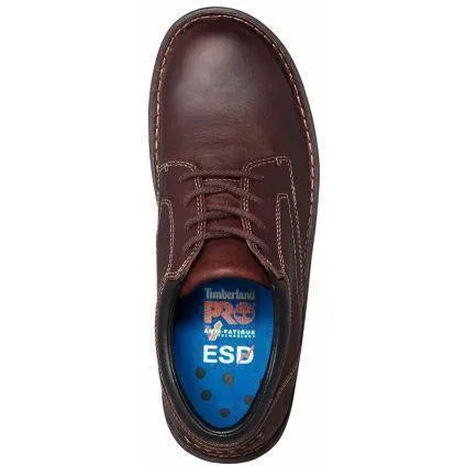 Timberland PRO Men's Gladstone Stl Toe Oxford Work Shoe - Brown - TB085590214