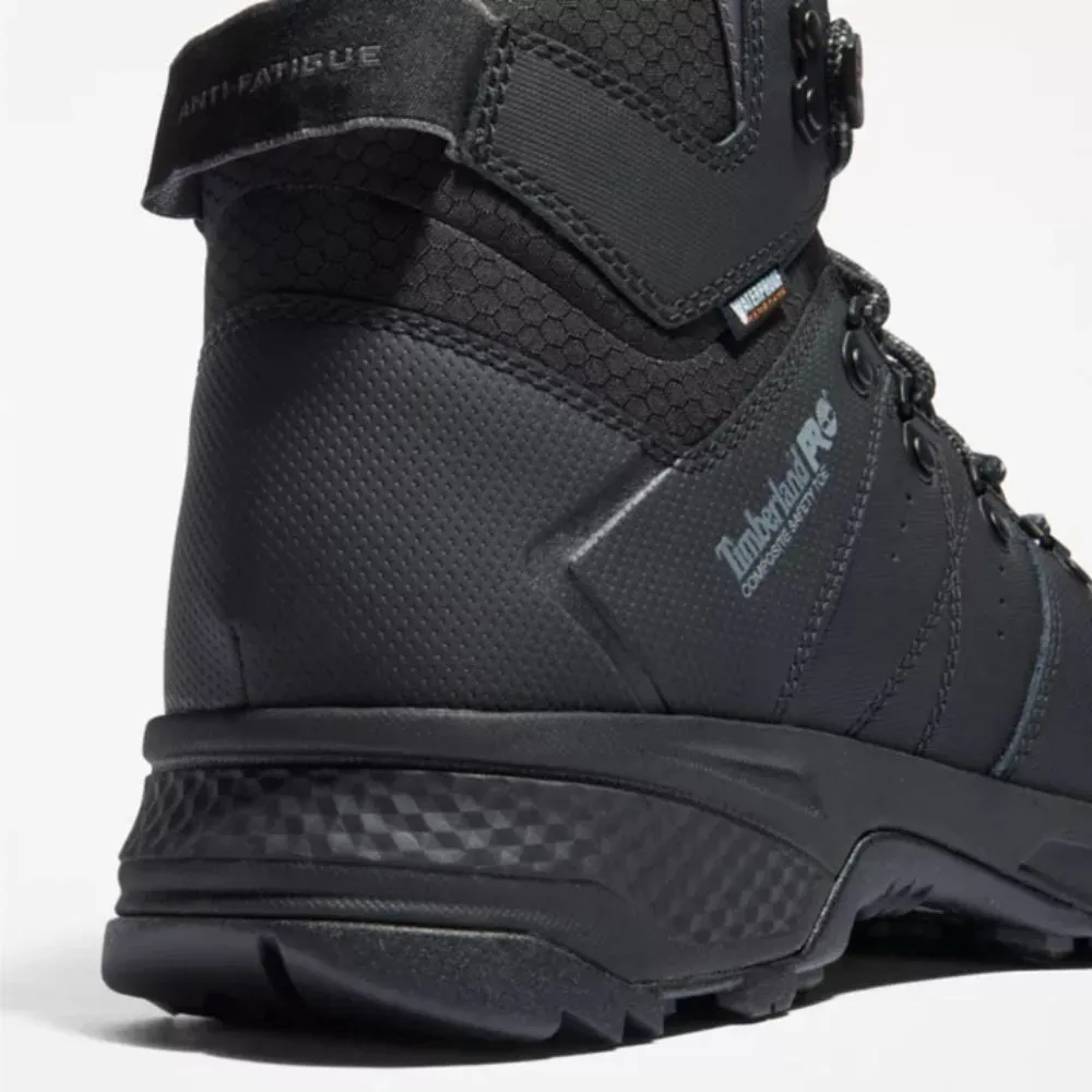 Timberland PRO Switchback Men's Waterproof 6" Composite Toe Work Boot TB0A2CB8001 - Black