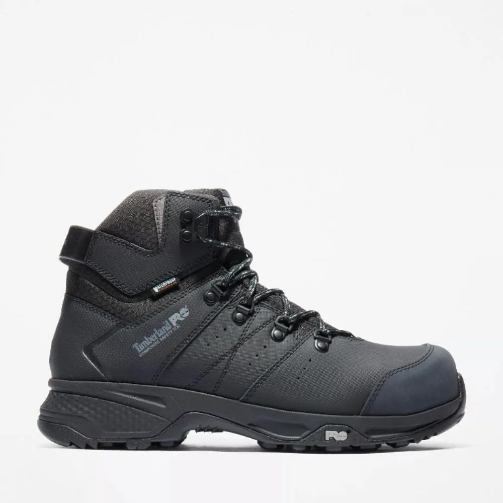 Timberland PRO Switchback Men's Waterproof 6" Composite Toe Work Boot TB0A2CB8001 - Black