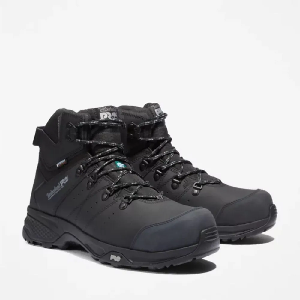 Timberland PRO Switchback Men's Waterproof 6" Composite Toe Work Boot TB0A2CB8001 - Black