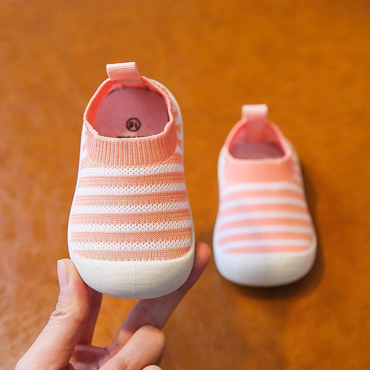 Toddler Girl Shoes for Wedding Cute Child Shoes Boy Girl Walking Shoes Infant Non Slip First Walking Shoes Breathable Mesh Shoes 6 9 12 18 Months 9 Old Shoes