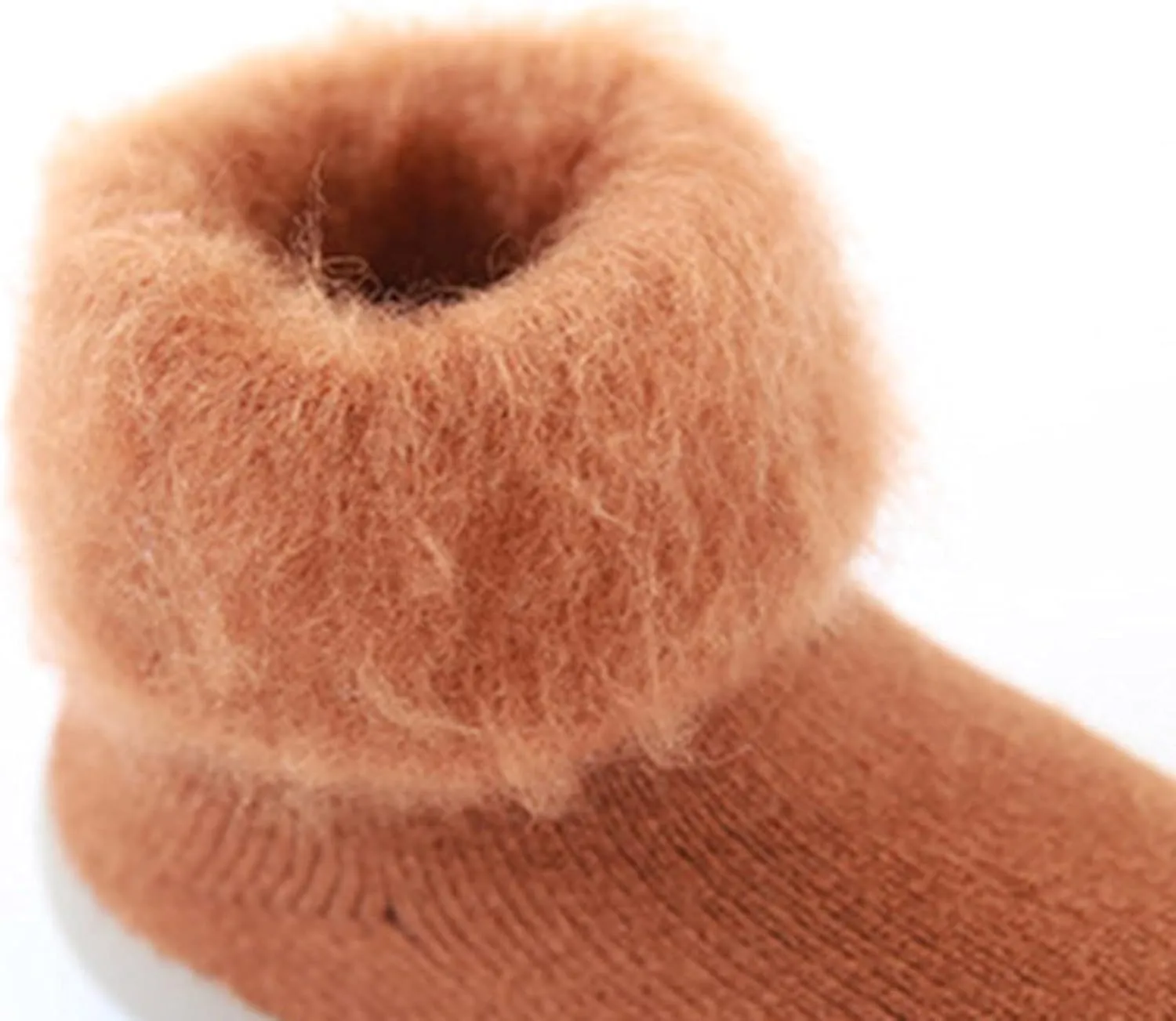 Toddler Size 7 Shoes Girls Toddler Solid Knit Rubber Kids Warm Stocking Sole Boys Rubber Sole Tennis Shoes