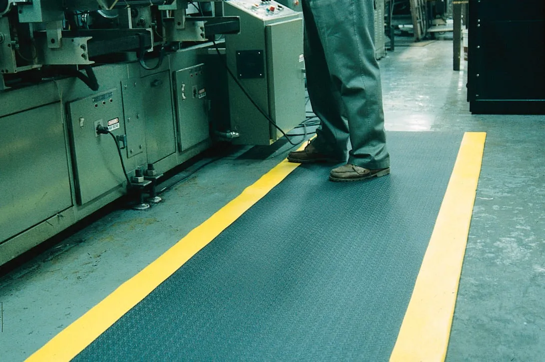 Tuff Spun: Anti-fatigue, noise-reducing mat