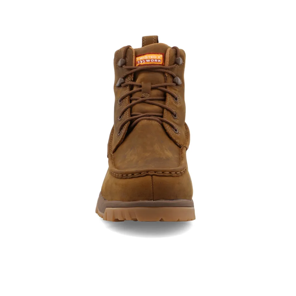 Twisted X 6" Work Boot Brown Men's