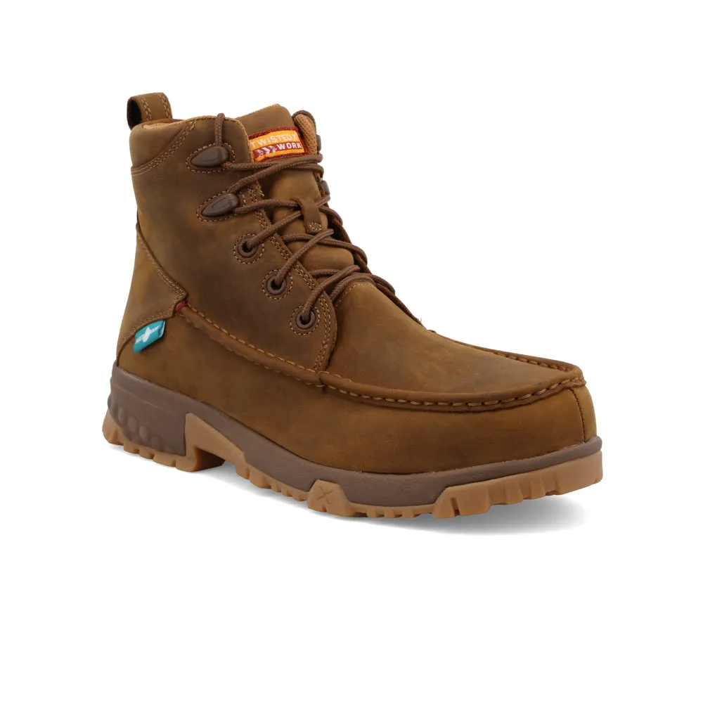 Twisted X 6" Work Boot Brown Men's