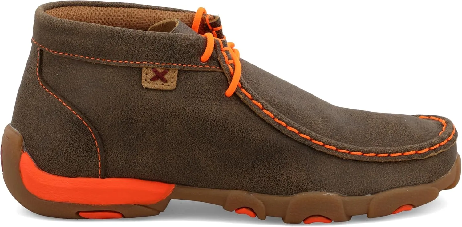 Twisted X Kid's Chukka Driving Moc - Ankle-High Casual Boots for Children
