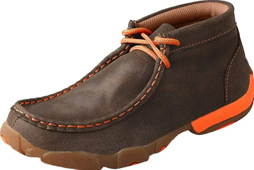 Twisted X Kid's Chukka Driving Moc - Ankle-High Casual Boots for Children