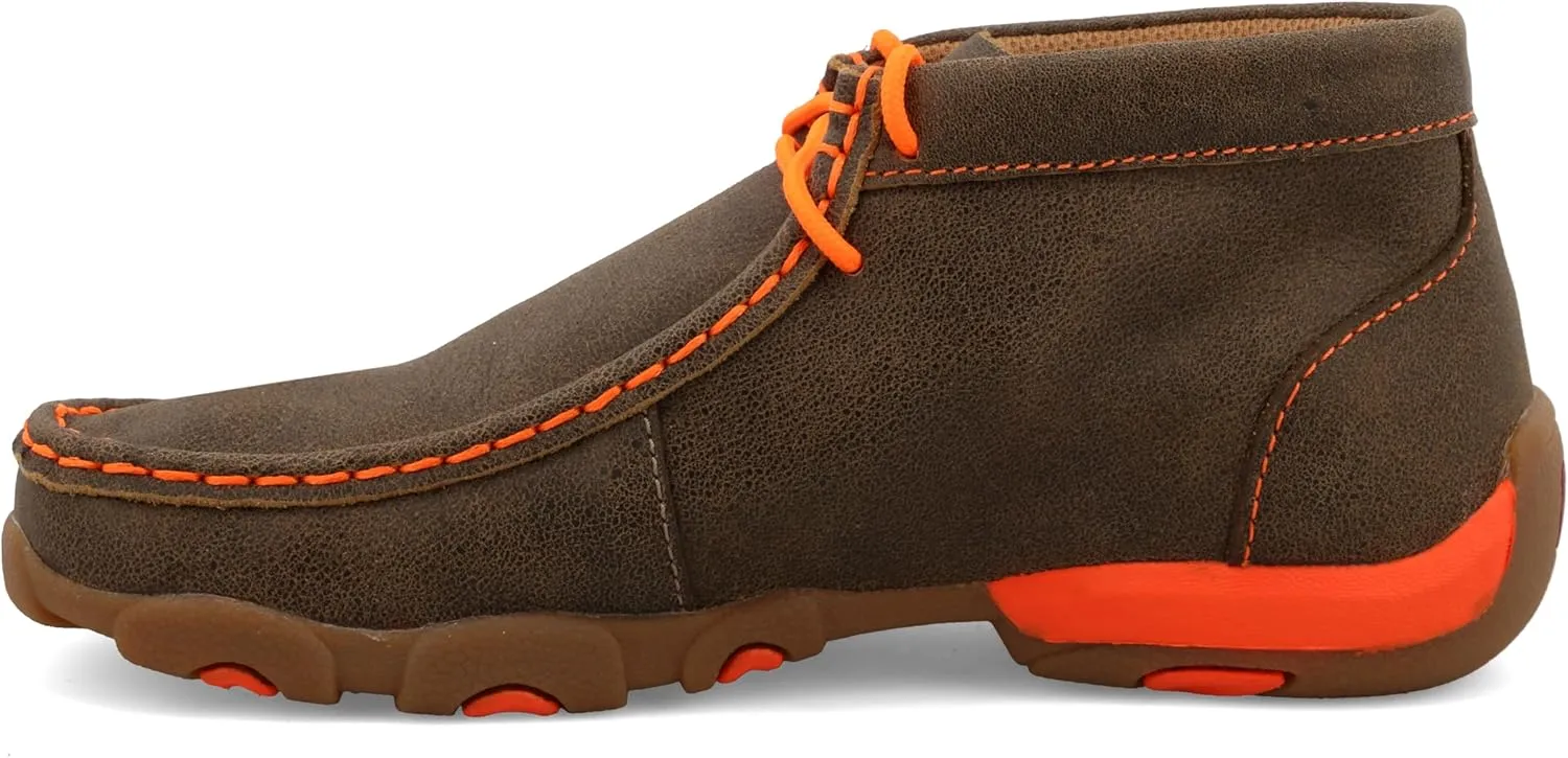 Twisted X Kid's Chukka Driving Moc - Ankle-High Casual Boots for Children