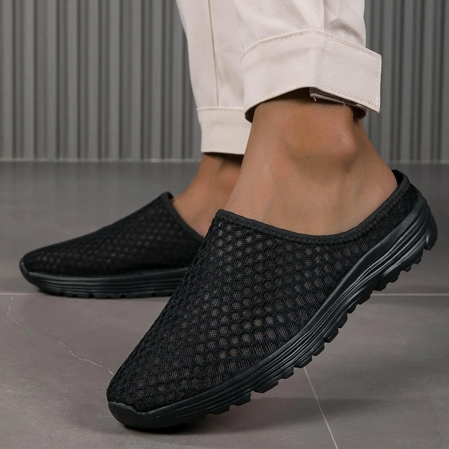 Unisex Lazy Slip On Casual and Comfortable Slippers for Men and Women Casual Breathable Shoes for Men