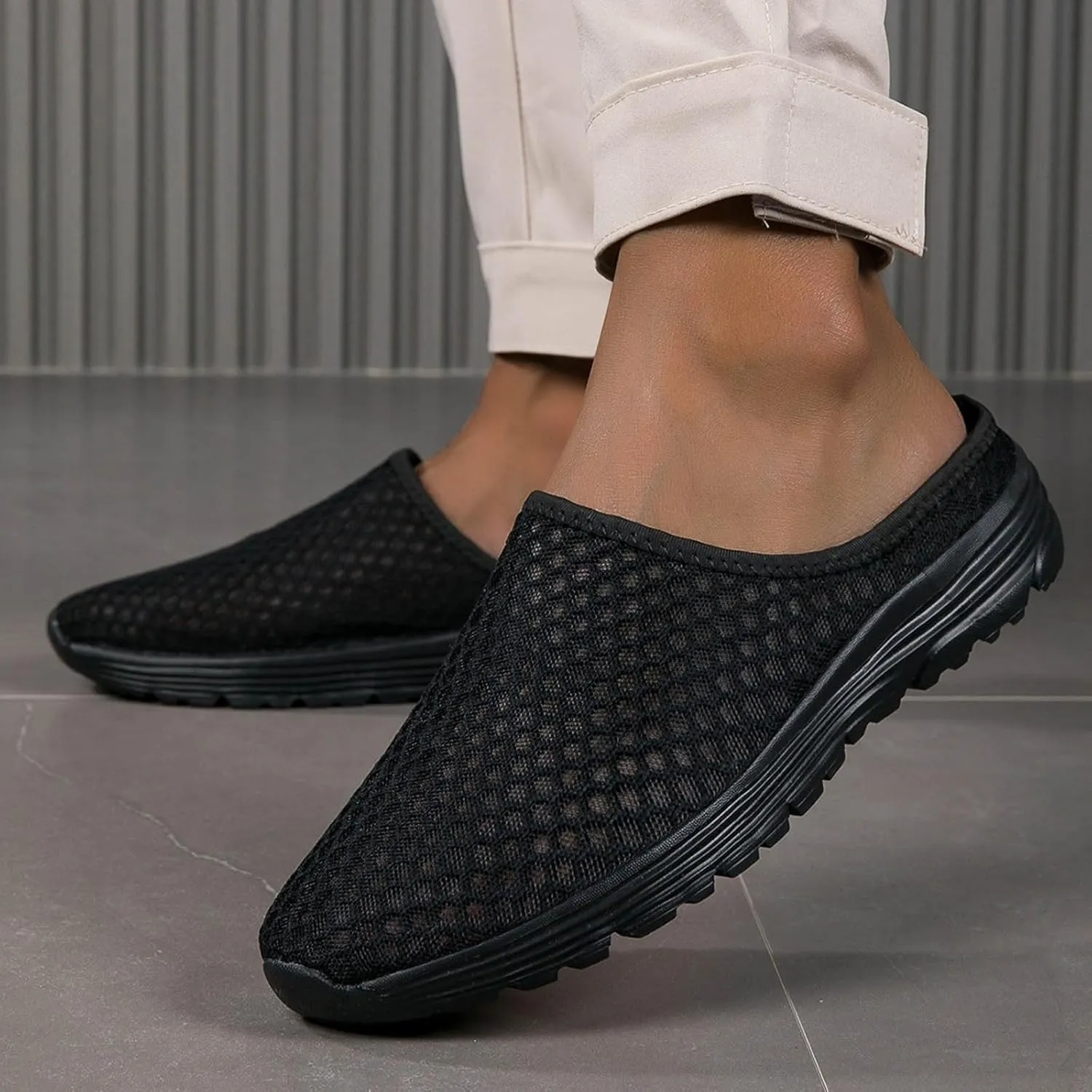 Unisex Lazy Slip On Casual and Comfortable Slippers for Men and Women Casual Breathable Shoes for Men