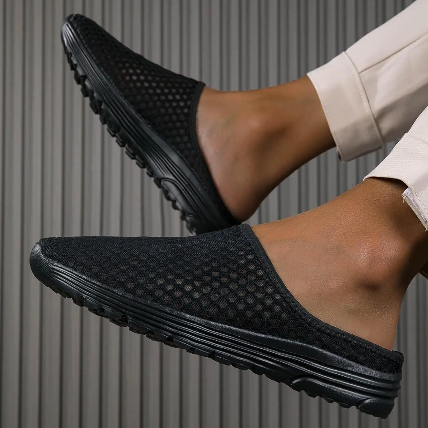 Unisex Lazy Slip On Casual and Comfortable Slippers for Men and Women Casual Breathable Shoes for Men