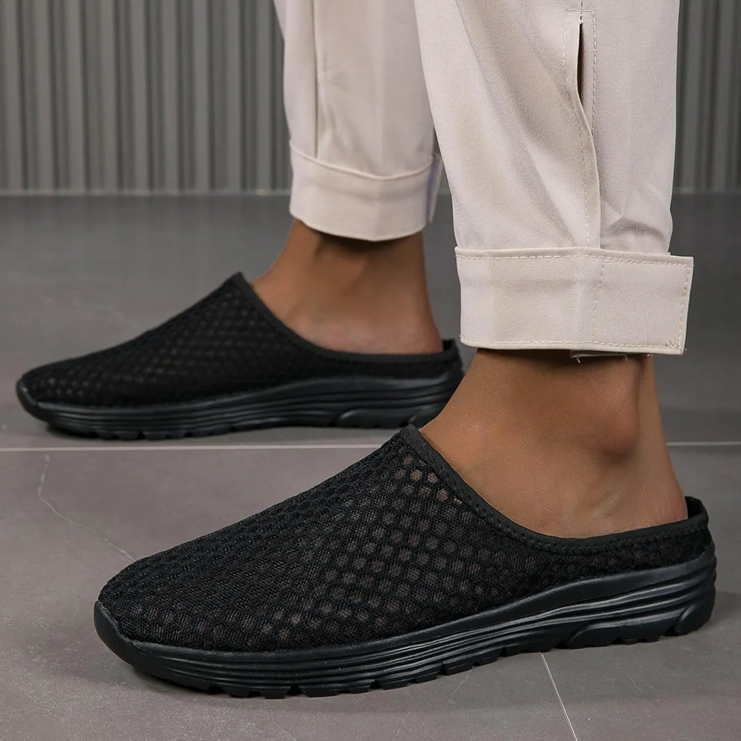 Unisex Lazy Slip On Casual and Comfortable Slippers for Men and Women Casual Breathable Shoes for Men
