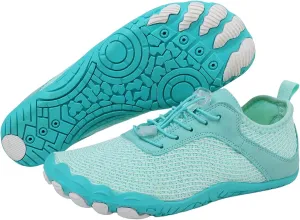 Unisex Lightweight Barefoot Shoes Anti-Slip Quick-Drying Outdoor Sport Pro Wide Toe Box Sneakers Walking Athletic Gym Workout Running Shoe Hiking Non-Slip Unisex Width Sneaker