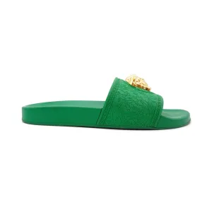 Versace Pool Slides - Men's 40