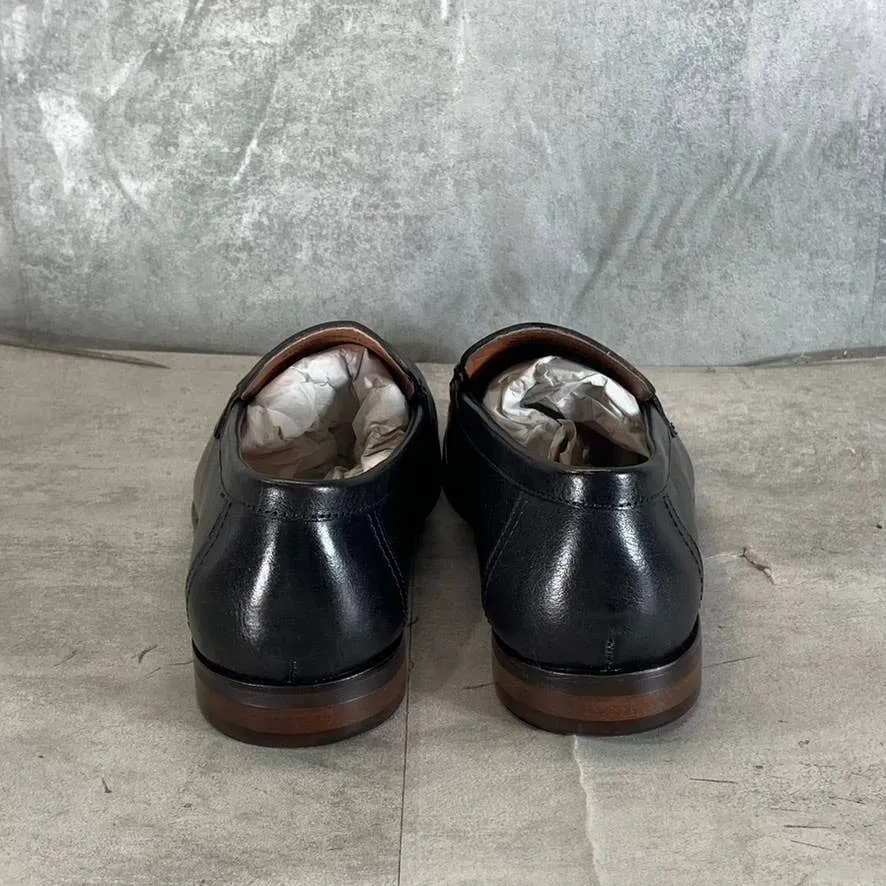VINTAGE FOUNDRY CO. Men's Black Leather Rawson Slip-On Loafers SZ 9.5