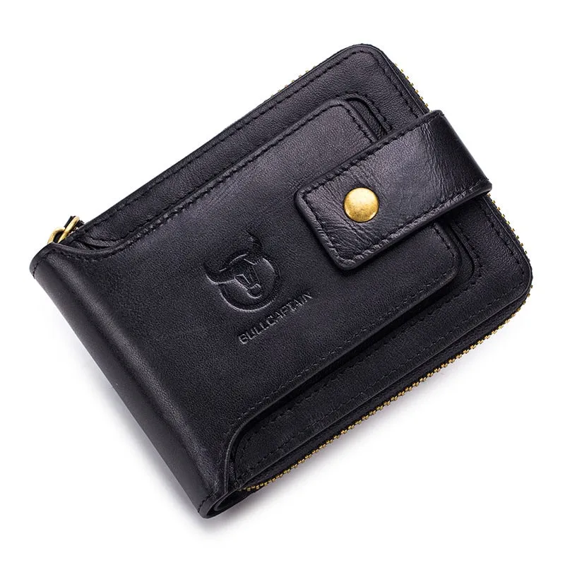 Vintage Genuine Leather Cowhide Wallet