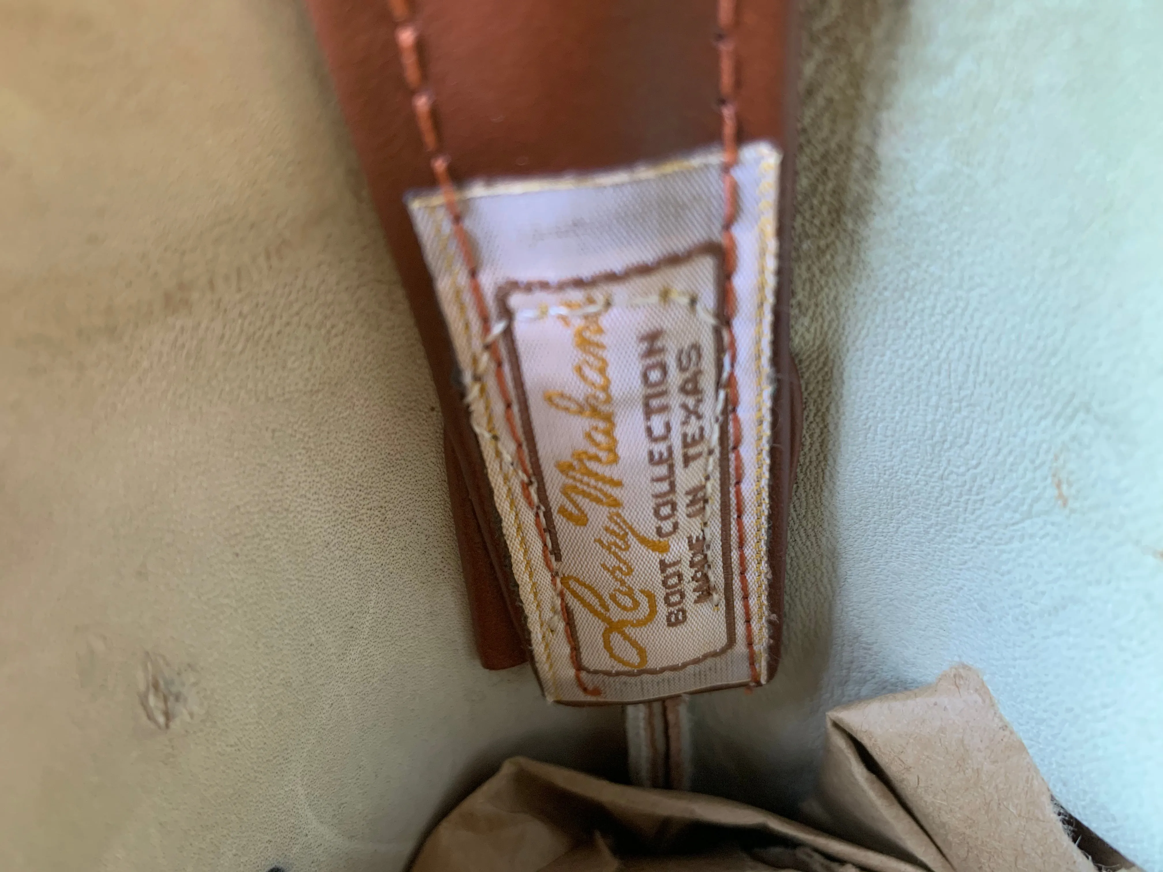 Vintage Larry Mahan Men’s Cowboy Boots