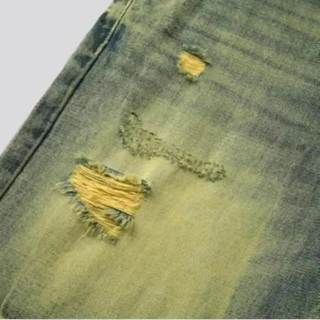 Vintage men's jeans shorts