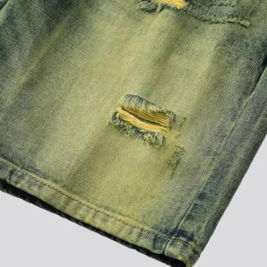 Vintage men's jeans shorts
