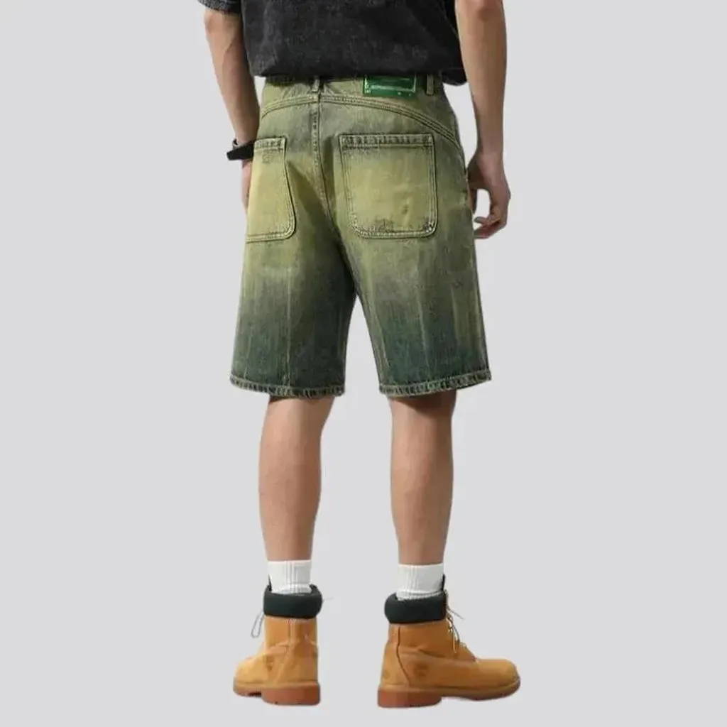 Vintage men's jeans shorts