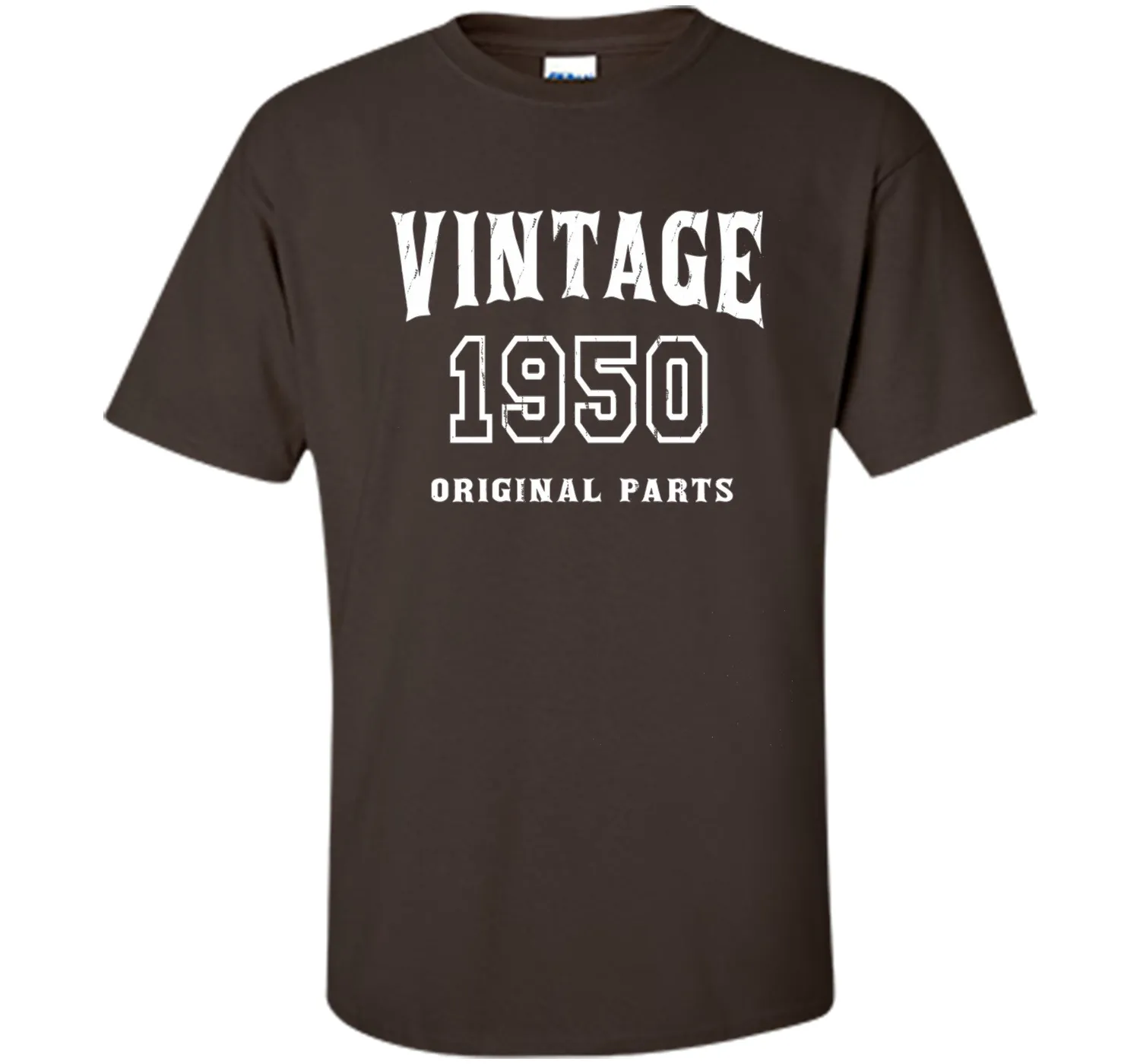 Vintage Original Parts 1950 Distressed Birthday Gift T-shirt