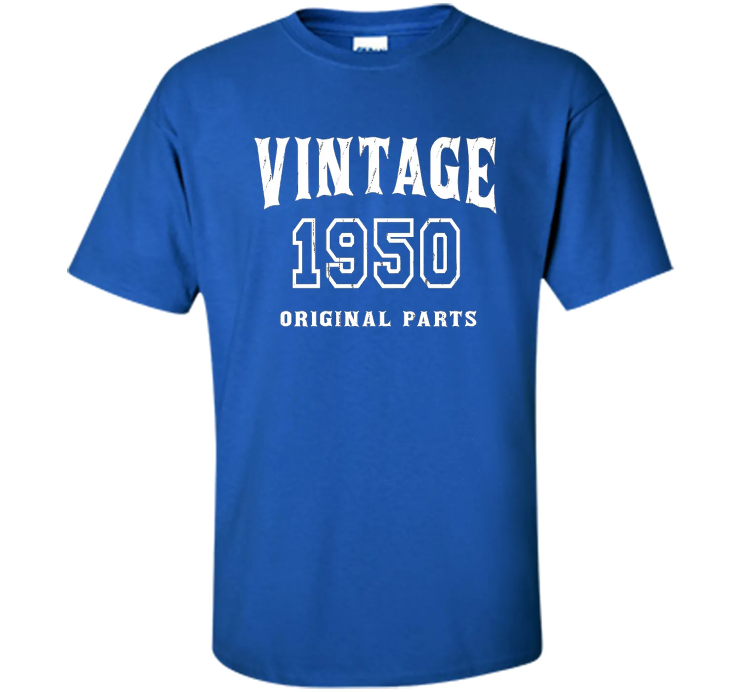 Vintage Original Parts 1950 Distressed Birthday Gift T-shirt