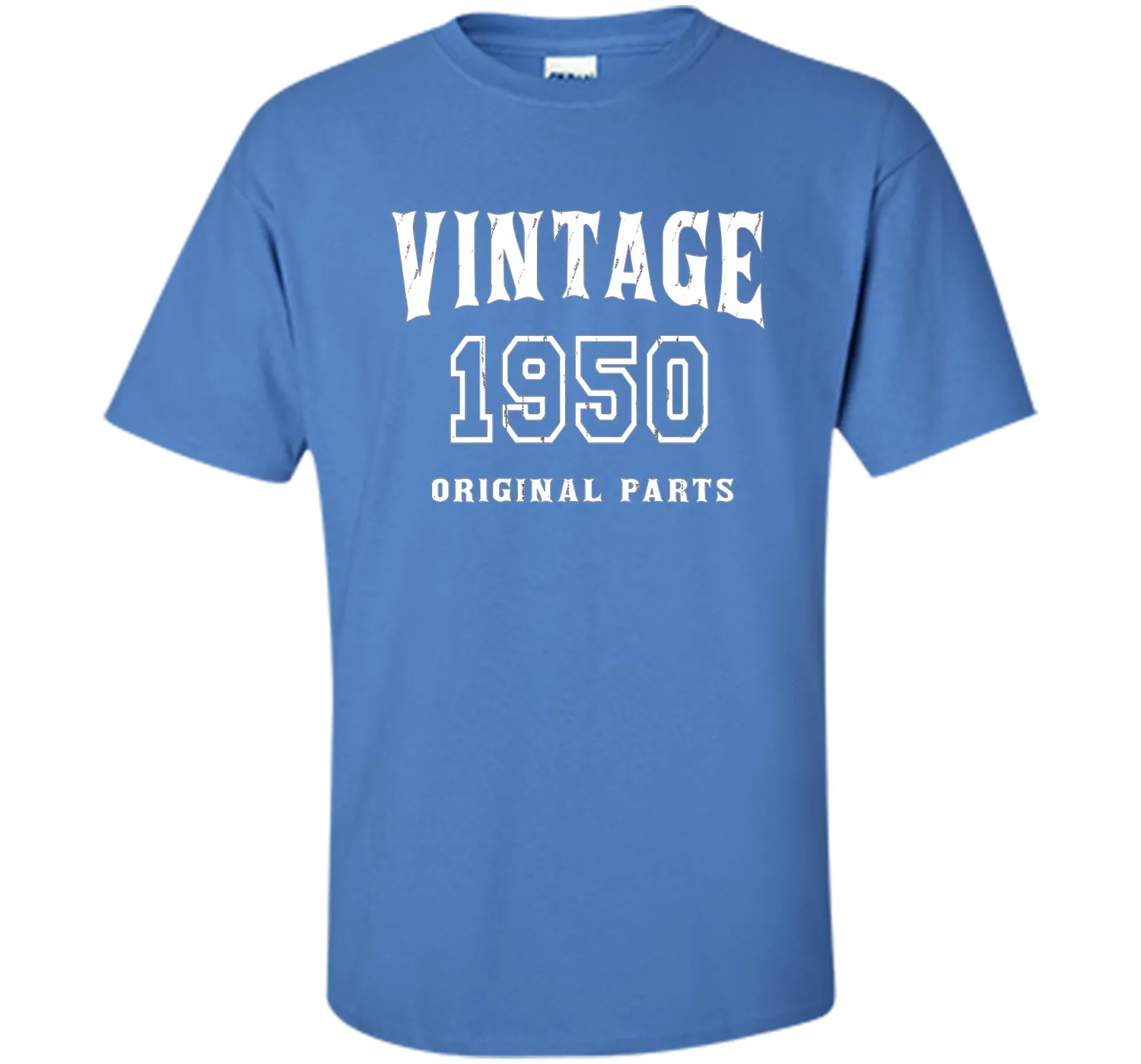 Vintage Original Parts 1950 Distressed Birthday Gift T-shirt