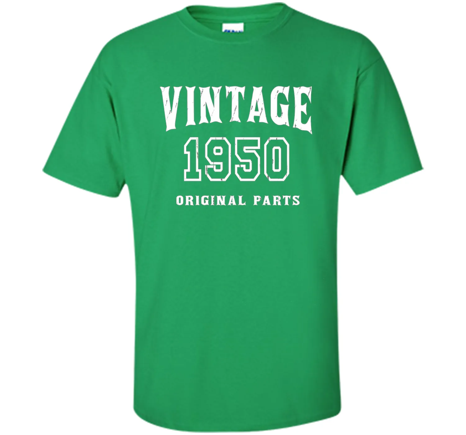 Vintage Original Parts 1950 Distressed Birthday Gift T-shirt